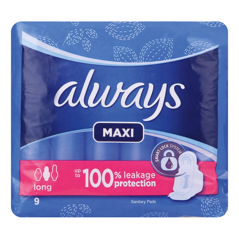 Always Maxi Pads Super Plus 4x9s Superchem 9848